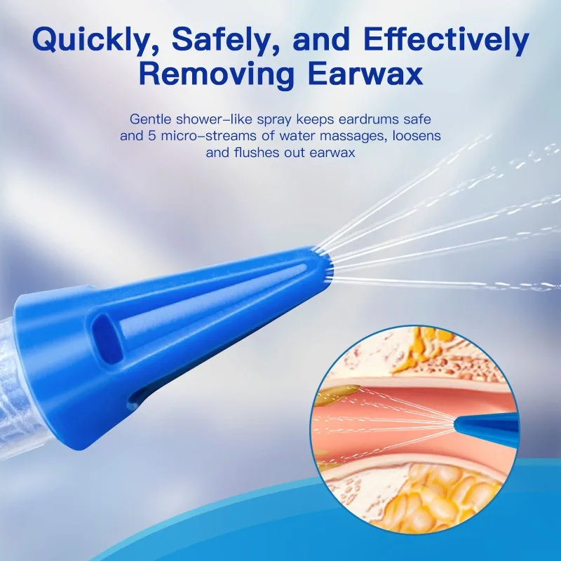 Ear Wax Removal Tool Irrigation Flushing System For Ear Cleaning_voghion.com
