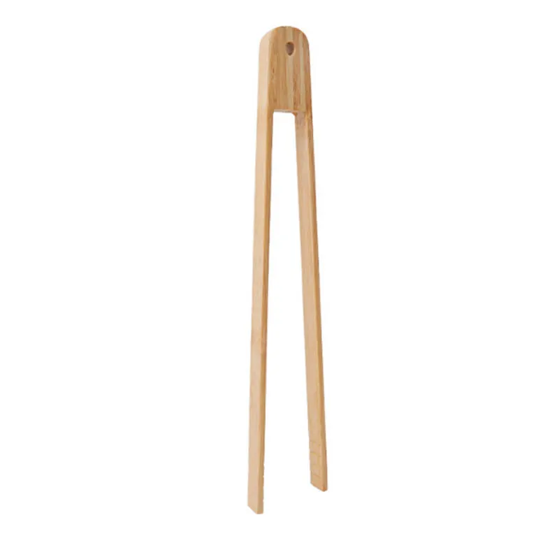 Bamboo Food Tong 30cm 12inch Bamboo Toaster Kitchen Tool Set Cooking Steaming Food Clip Utensils