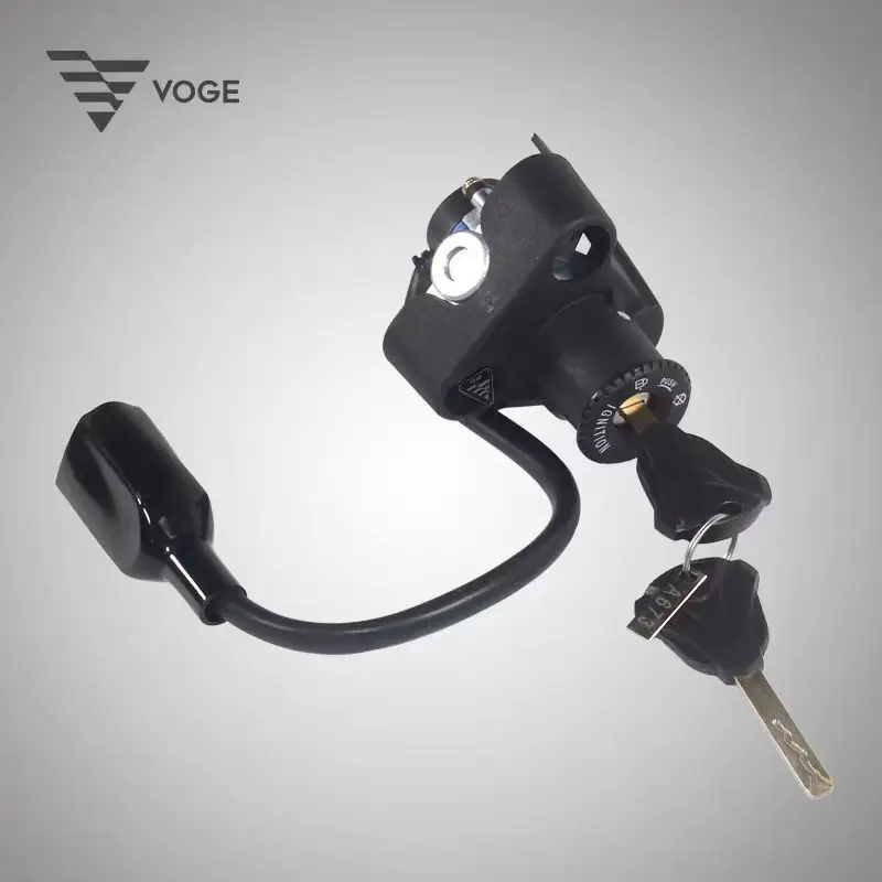 Original Ignition Switch Fuel gas Tank Cap Cover Seat Handle Locks Include Key for LONCIN VOGE 300DS DS300 LX300-6L