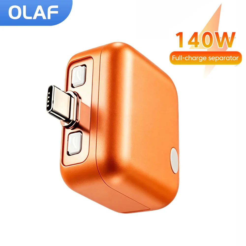 140W Type C Full-charge Separator Automatically Cut Power When Fully Charged Protect Phone Battery Health Anti-Overcharge