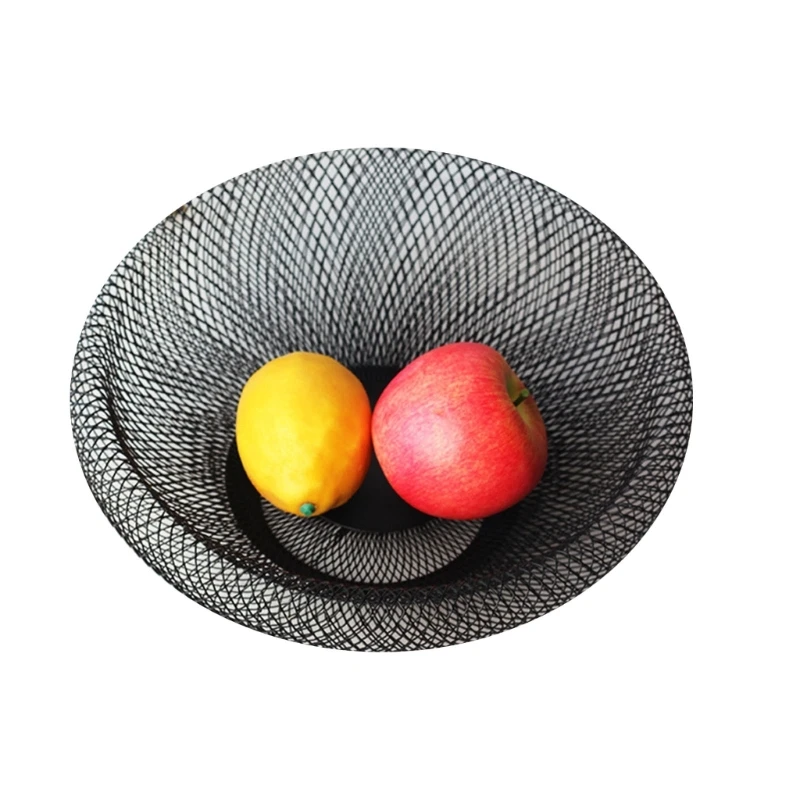 Nordic-Kitchen Table Dining Fruit Basket Iron Art Household Fruit Plate Snack-Storage Basket Living Room Desktop Storage