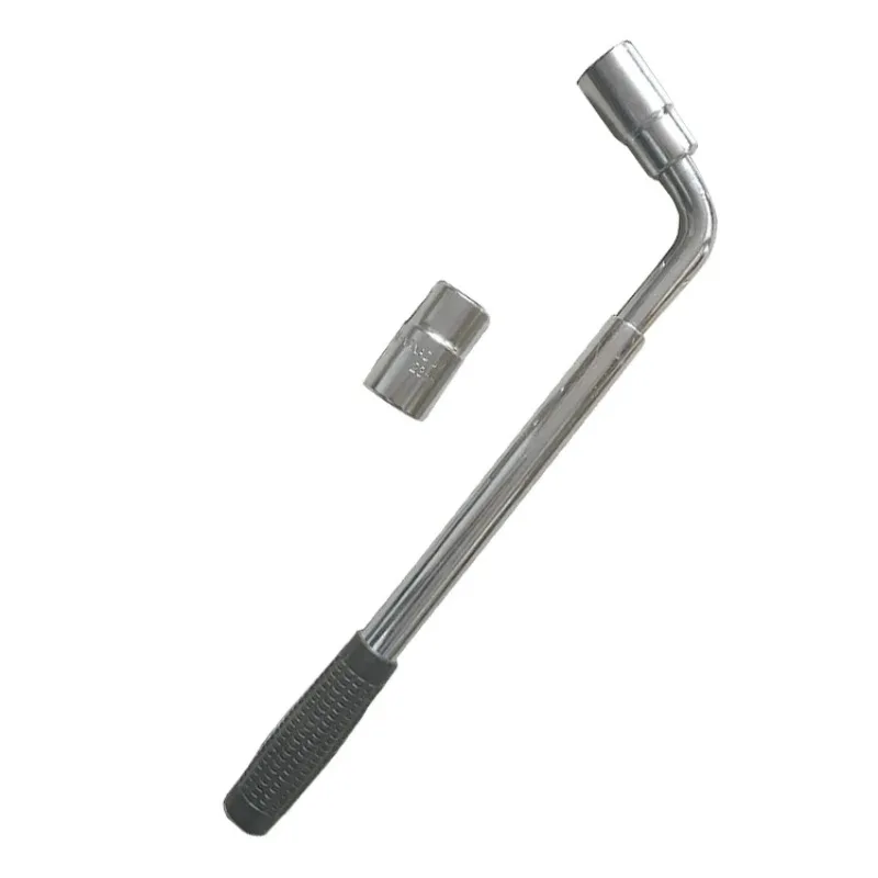 Tire failure emergency tool/21 17 19 23mm extendable wheel telescopic car truck bracket sleeve tire wrench