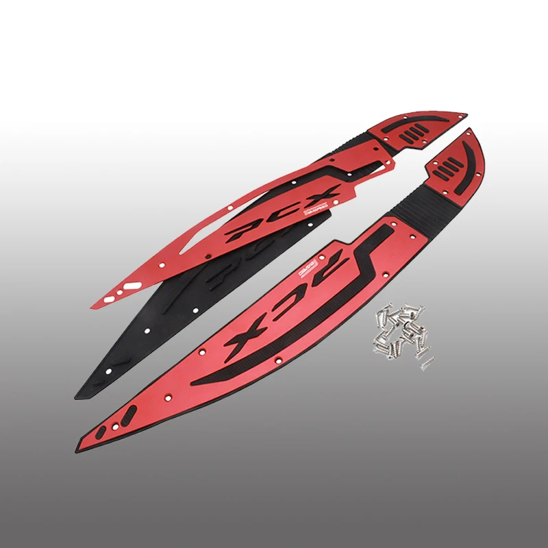 PCX160 PCX 125 cubierta de almohadilla de reposapiés Footpegd 2021-2024 alfombrilla antideslizante para motocicleta para Honda PCX 160/125 Scooter