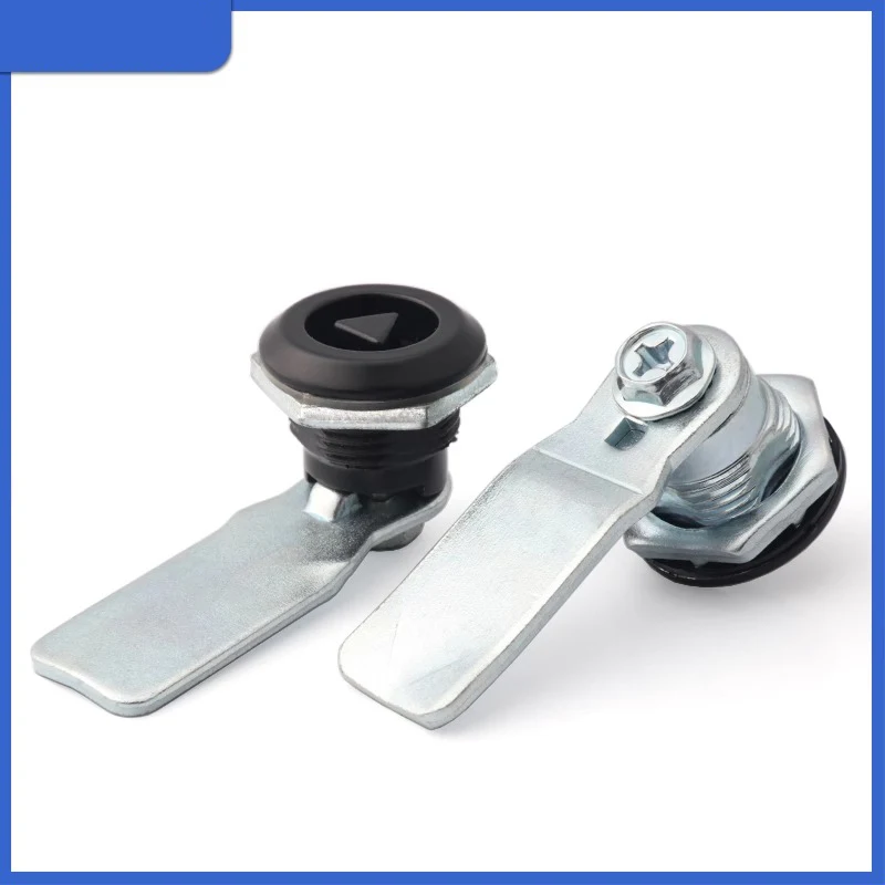 MS705 round lock outdoor one-word triangle lock core S cylindrical power distribution cabinet industrial lock 20*20 holes