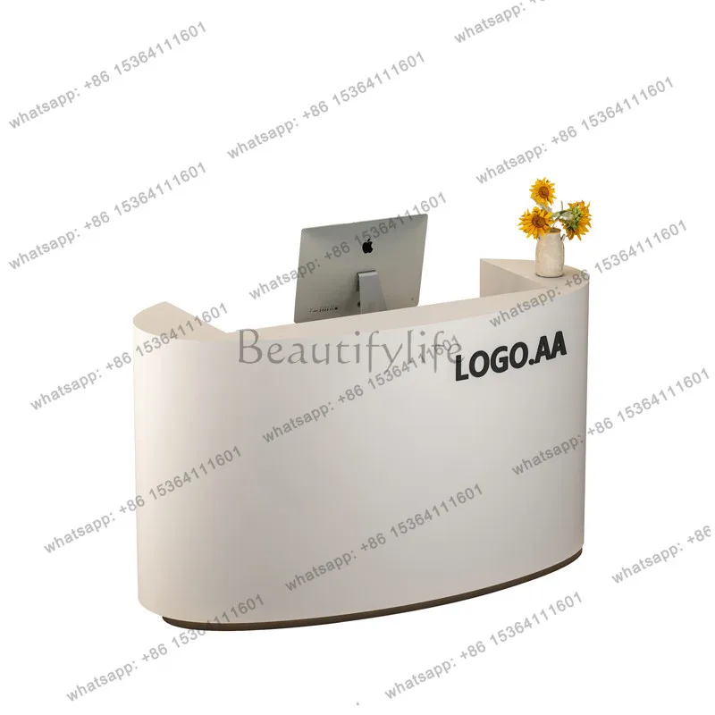 PG Luxury Commercial Reception Desk Modern L Shaped Reception Counter Contemporary  Mostrador Recepcion Reception Furniture