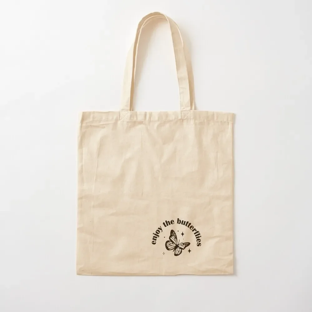 

Enjoy the butterflies Tote Bag bags for women large size bags Women's bag Canvas Tote Bag
