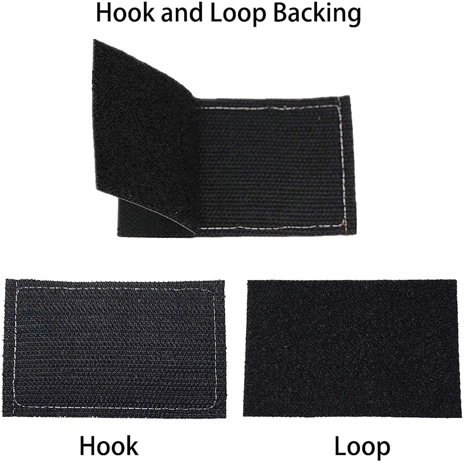 2PCS American Flag Patch with Dog Paw, Hook & Loop Patch Funny Tactical Morale Patch for Caps Bags Vests Military Uniforms