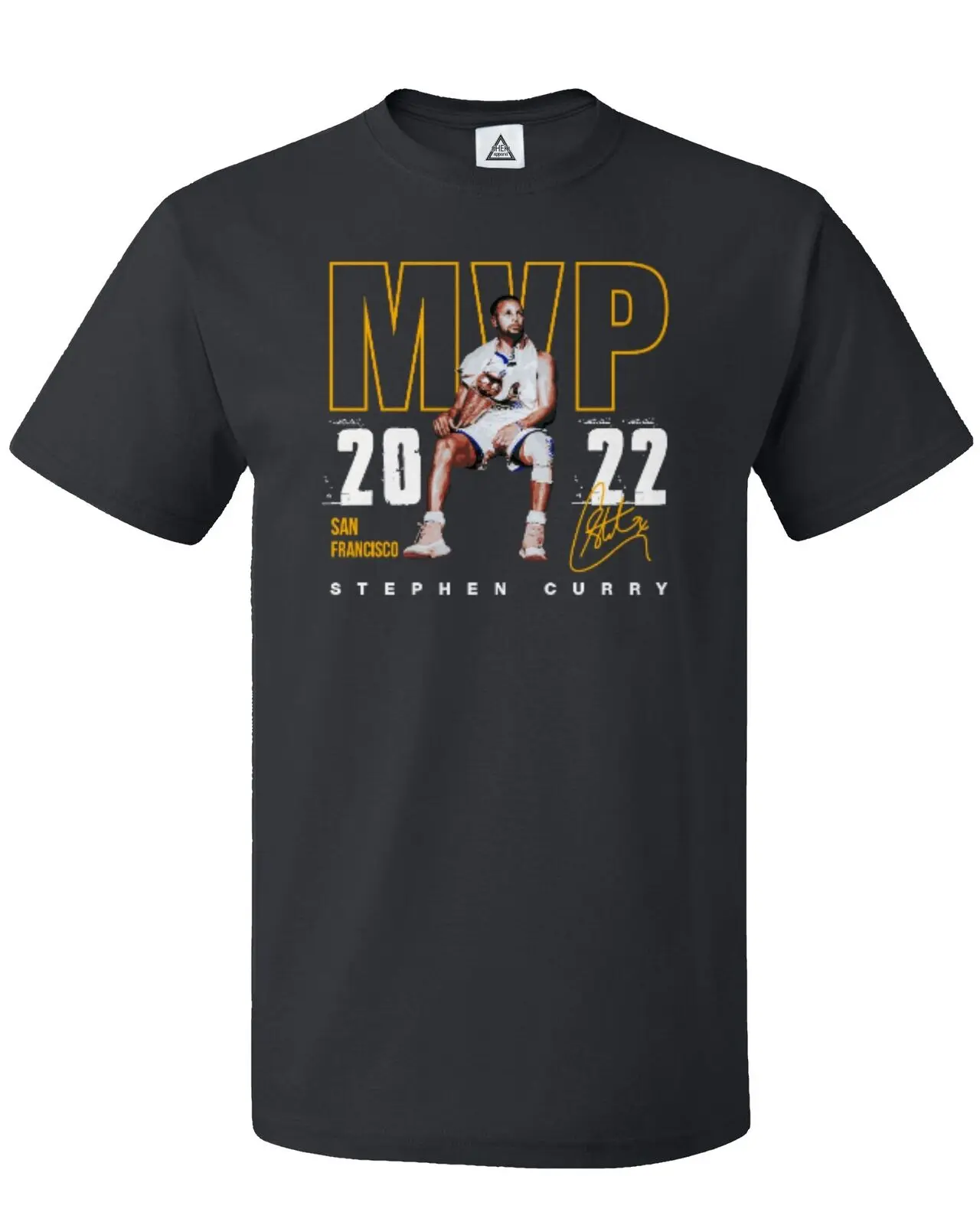 

Golden State Basketball Steph Curry MVP Fans Unisex Tee Tshirt