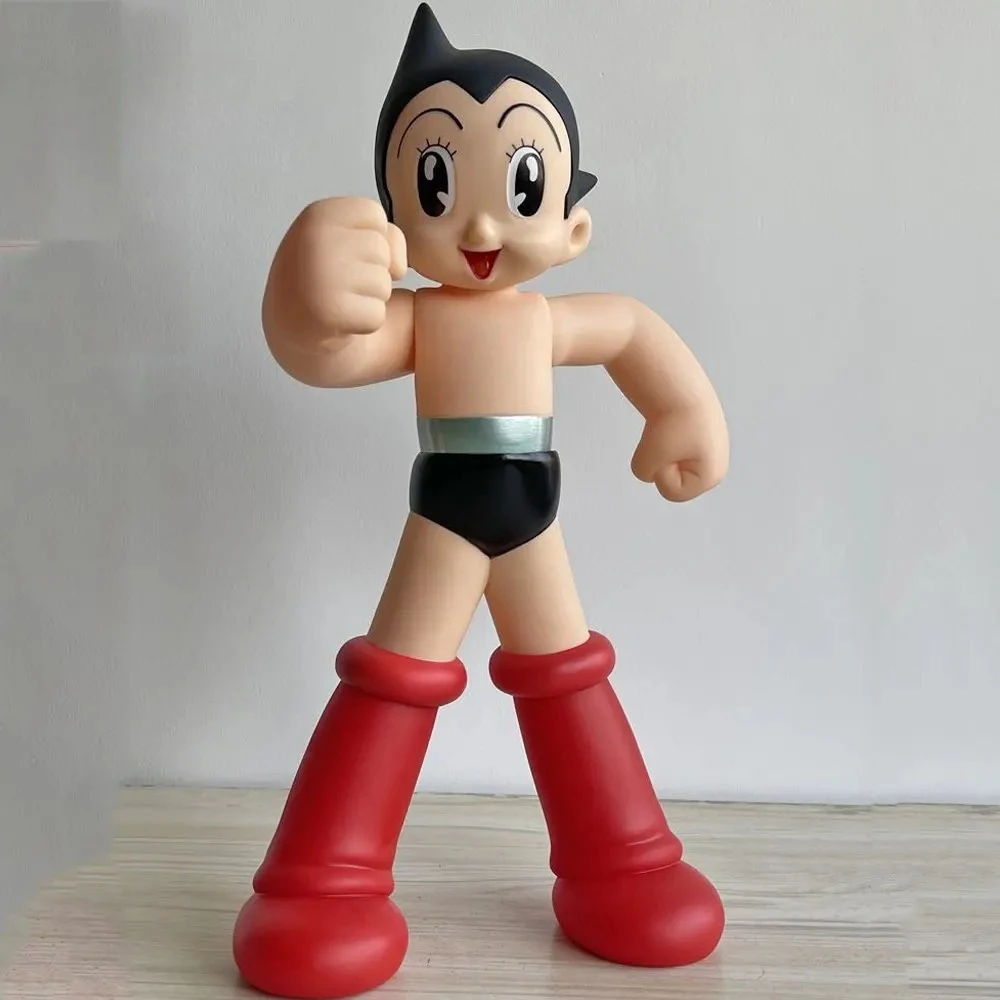 

AstroBoy 40CM Mighty Atom Large Figure Tetsuwan Atom Movable Anime Action Figures PVC Soft adhesive Collection Toys Holiday Gift