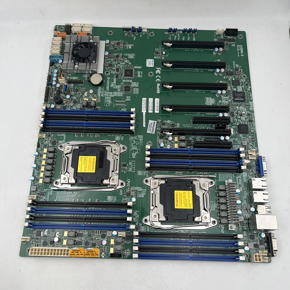 X99 Server Motherboard DDR4 LGA 2011-3 E5-2600 V3 V4 X10DRG-Q High Quality - Fast Shipping