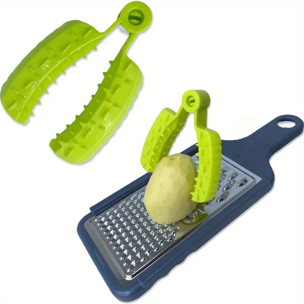 1pc Multifunctional Finger Guard for Food Cutting! Kitchen Essential, Protect Fingers While Slicing Veggies, Potatoes & More