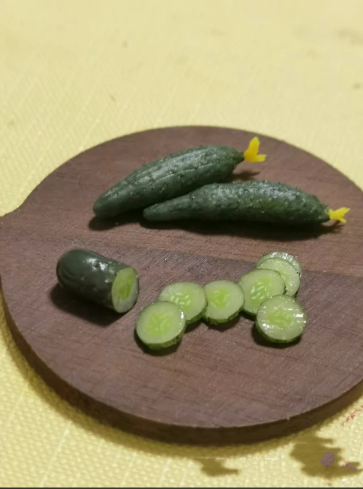 DollHouse Kitchen Scene Miniature Vegetable Fruit Clay Food Play Simulation Mini Potato Accessories Food Supermarket Decorations