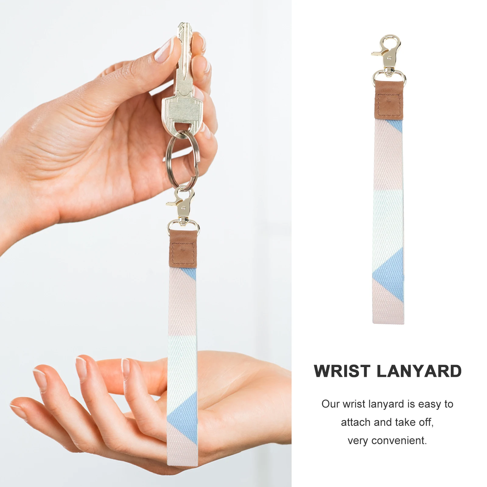 

Lanyard Keychain Wrist Strap Lanyards Ring Keyring Multi-purpose