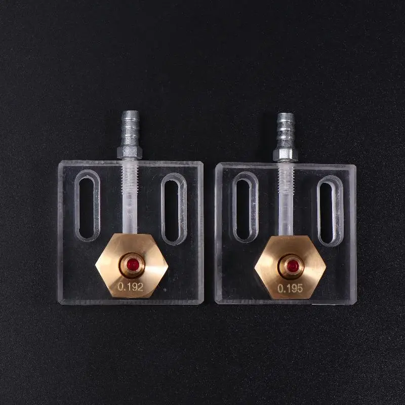 0.192mm 0.195mm Ruby Water Nozzle Cooling Plate Molybdenum Wire Guider EDM Parts With Panel Medium Speed Wire Cut Machine