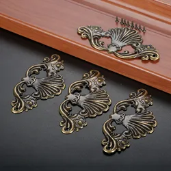 4Pcs Jewelry Wooden Box Decorative Protector Brackets Album Embellishment Scrapbook Corner Protection Guard Cover Flower Corners