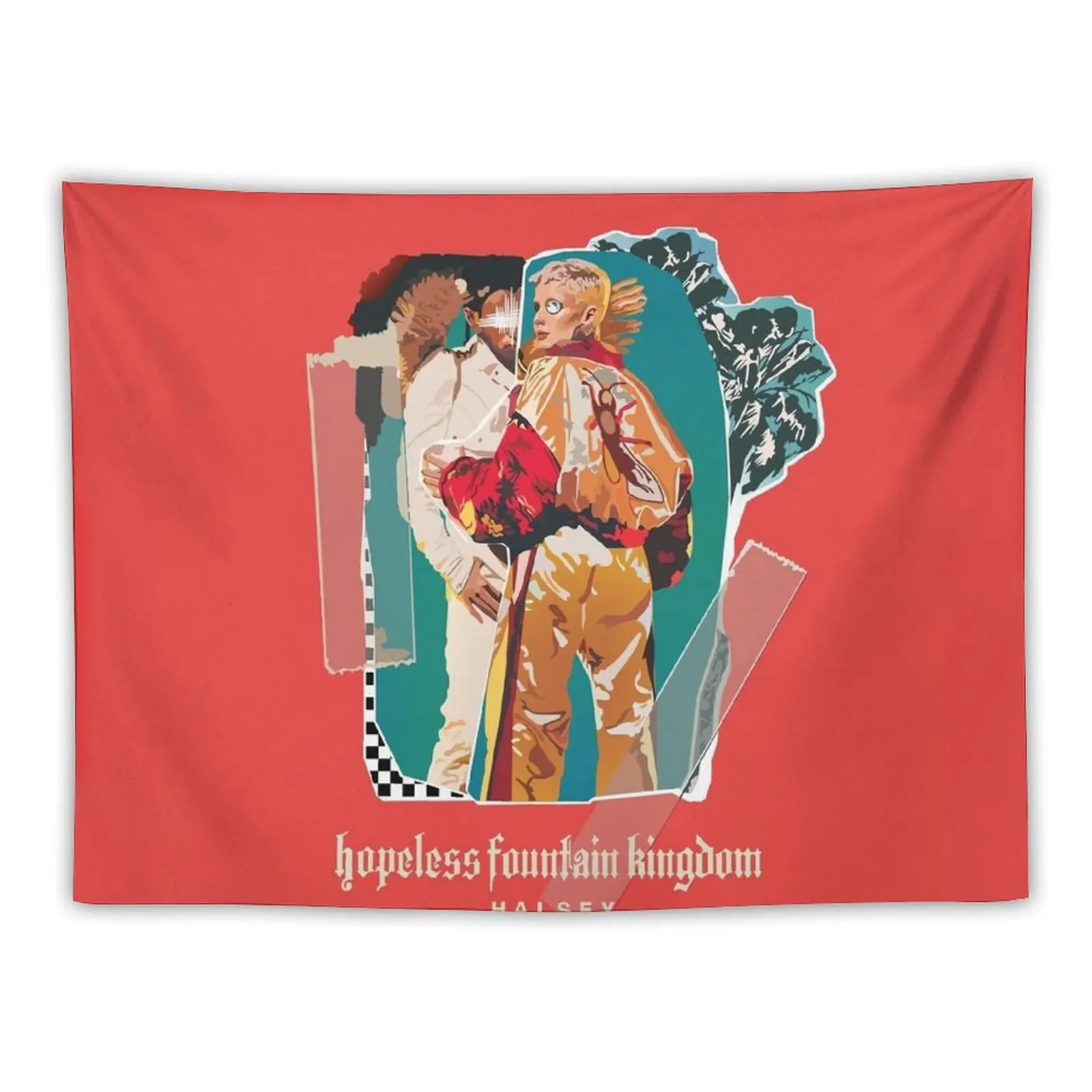 

Hopeless Fountain Kingdom-Halsey Tapestry Home Decorations Wall Hanging Aesthetic Room Decors Tapestry