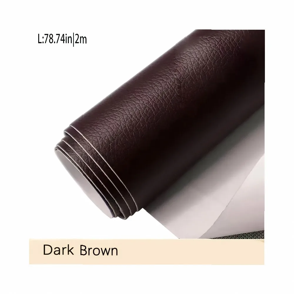 Self-Adhesive Leather Repair Tape - Flexible, No-Residue Patch for Sofa, Jacket & Bags, Multi-Color Durable Fix