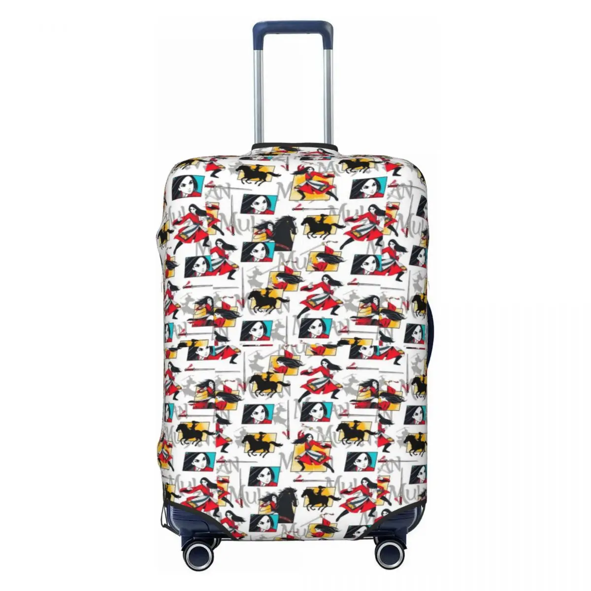 

Custom M-Mulan Cartoon Luggage Cover Fashion Suitcase Protector Covers Suit For 18-32 inch