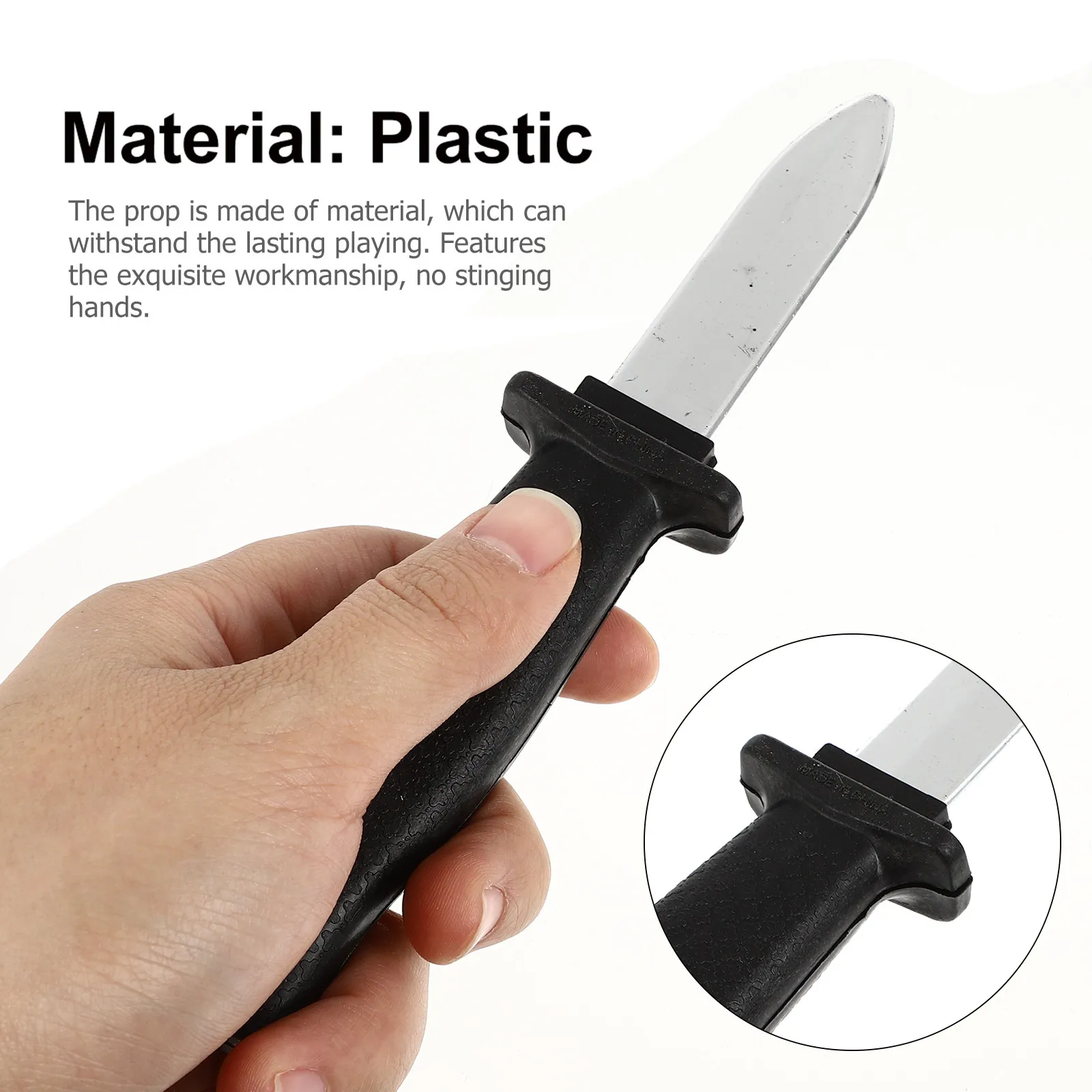 10Pcs Plastic Prank Toys For Retractable Simulation Props Halloween Trick Disappearing