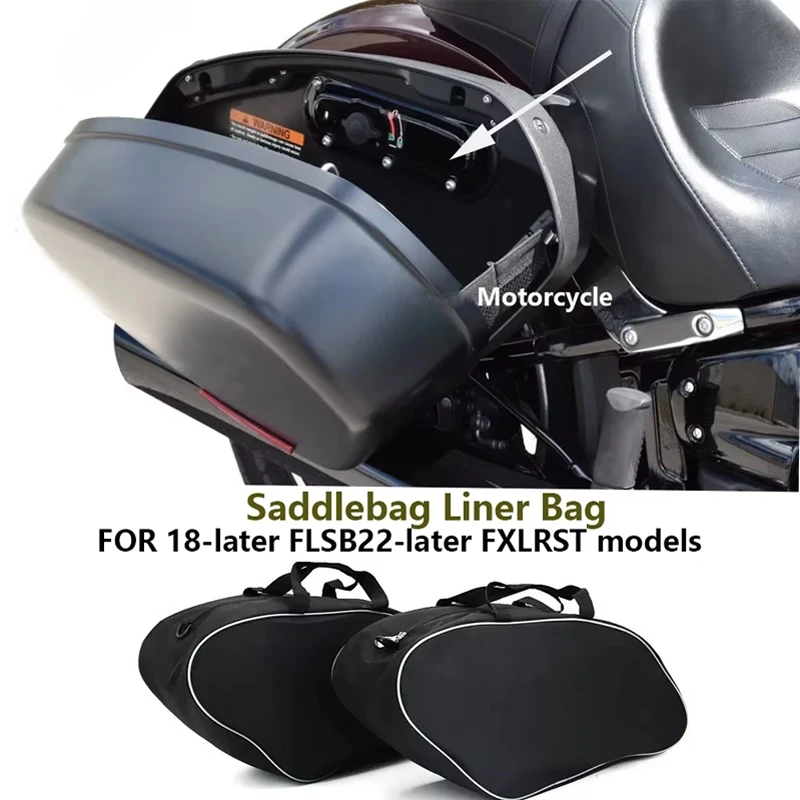 

Pair For Harley FLSB Softail Sport Glide 18-Up FXLRST Low Rider ST 2022 Saddle case Bag Duffel bag Single shoulder crossbody bag