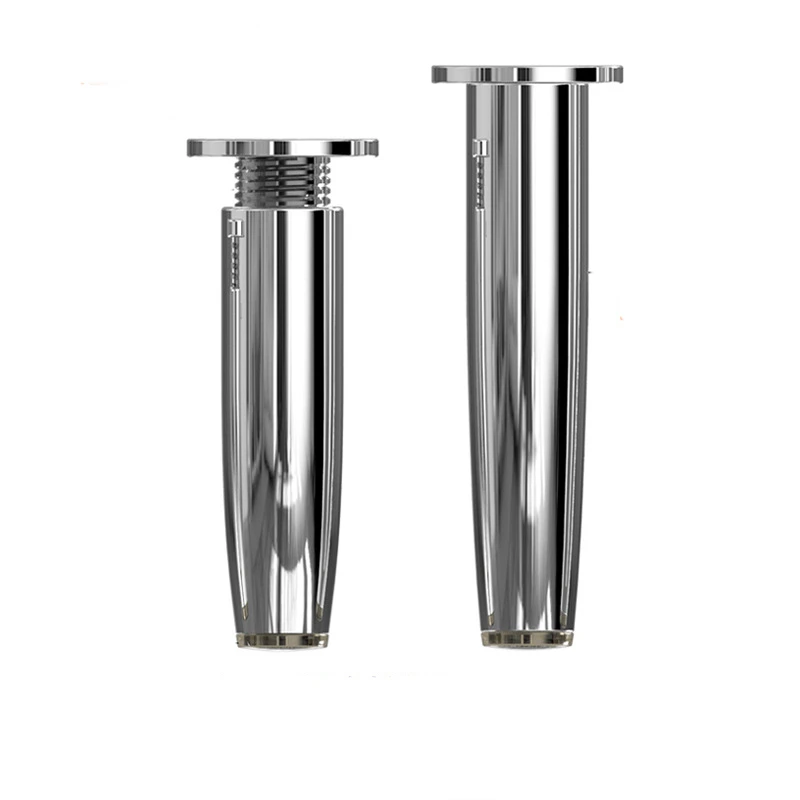 4Pcs Adjustable Furniture Legs Aluminum Alloy Cabinet Table Chair Sofa Leg With Non-Slip Rubber Base