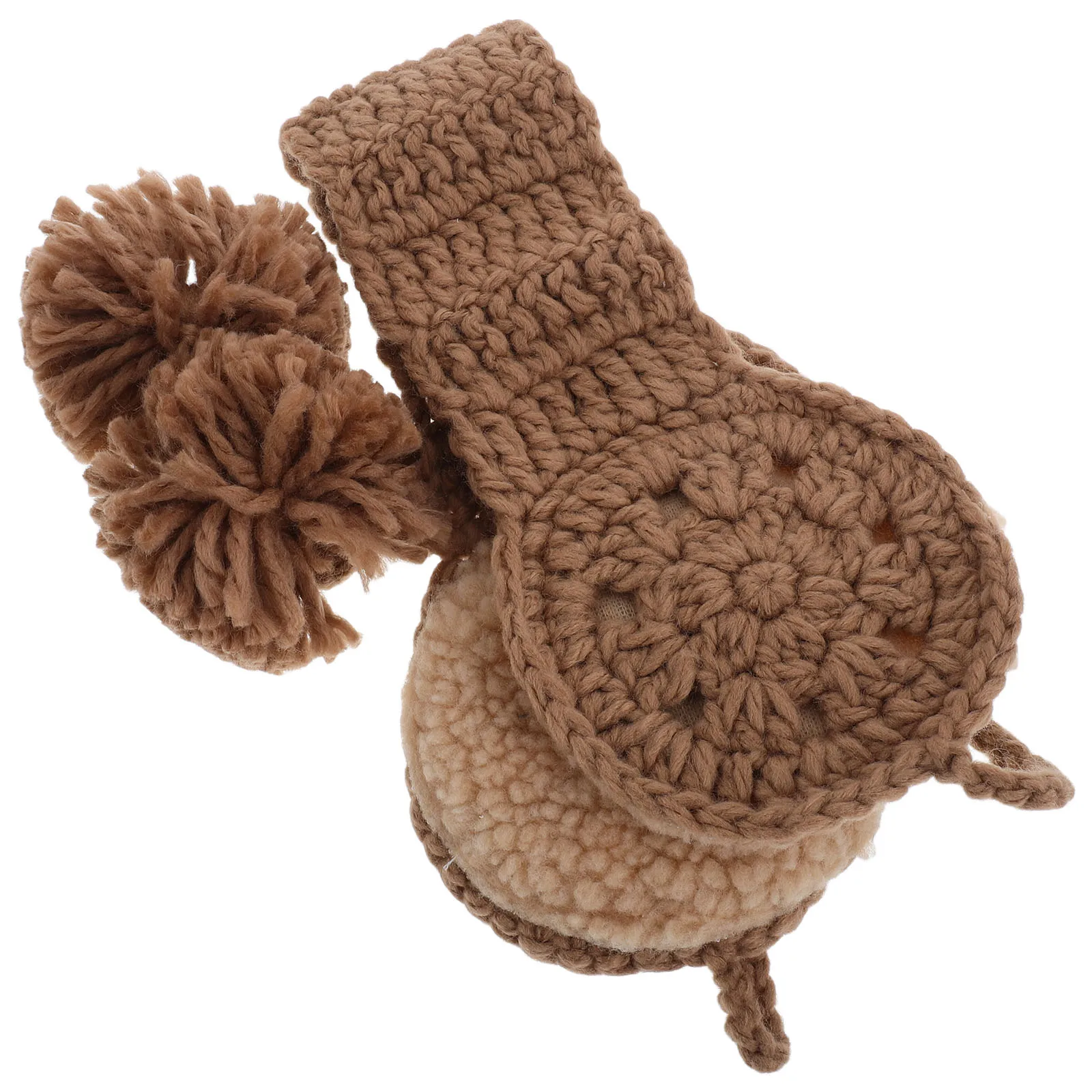 

Knitted Warmers Earflap Earmuff Cover Yarn Girls Headband Winter Ear Muff Women Vintage Style Outdoor Activities