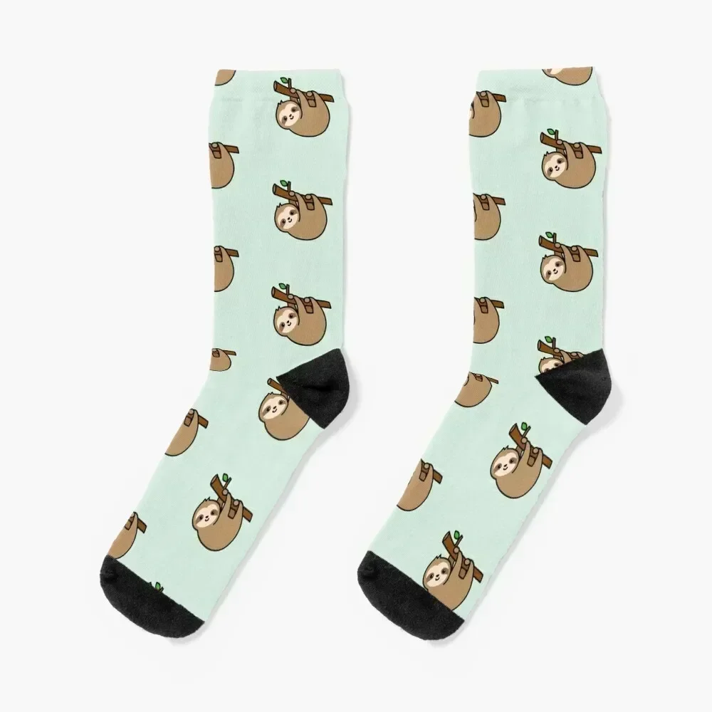 

Sloth Socks anti slip football winter sports and leisure Stockings Woman Socks Men's