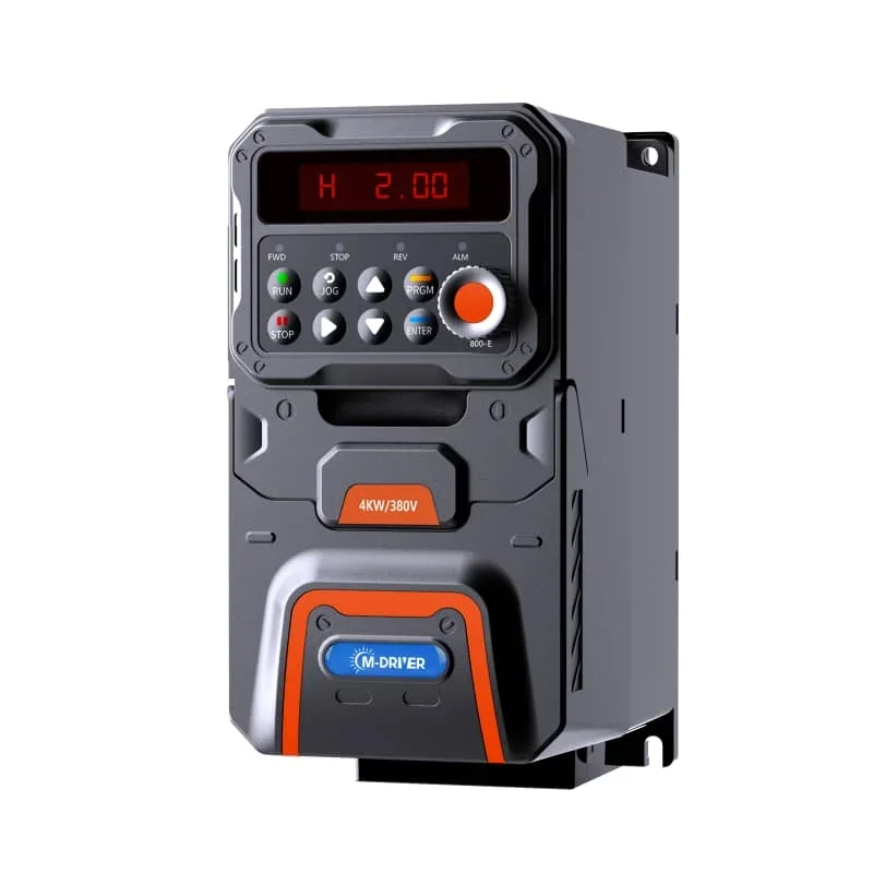 4KW 380V Three-Phase Variable Frequency Drive Simplified Terminal Structure Perfect for Small Machine Tools &Water Pumps