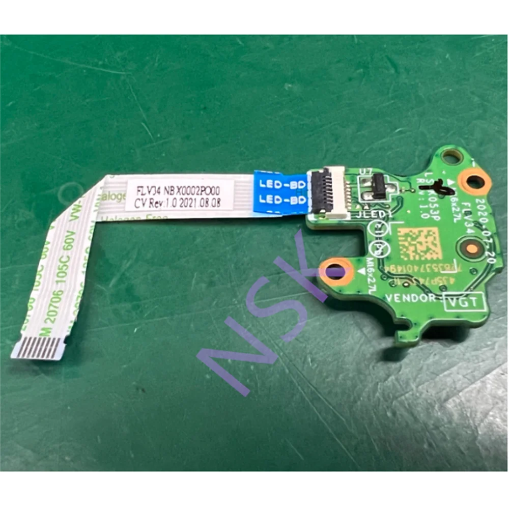 Original  Genuine  5C50S25158 FOR Lenovo ThinkBook 14 G2 ITL 14 G3 ITL Einschaltknopf Board   100% Test Ok