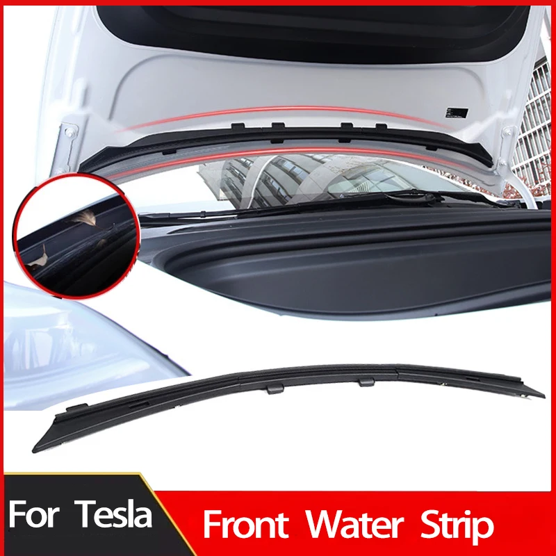 

For Tesla Front Chassis Cover Model3Y Water Strip For Tesla Model 3 Y Air Inlet Protective Cover modification Accessories