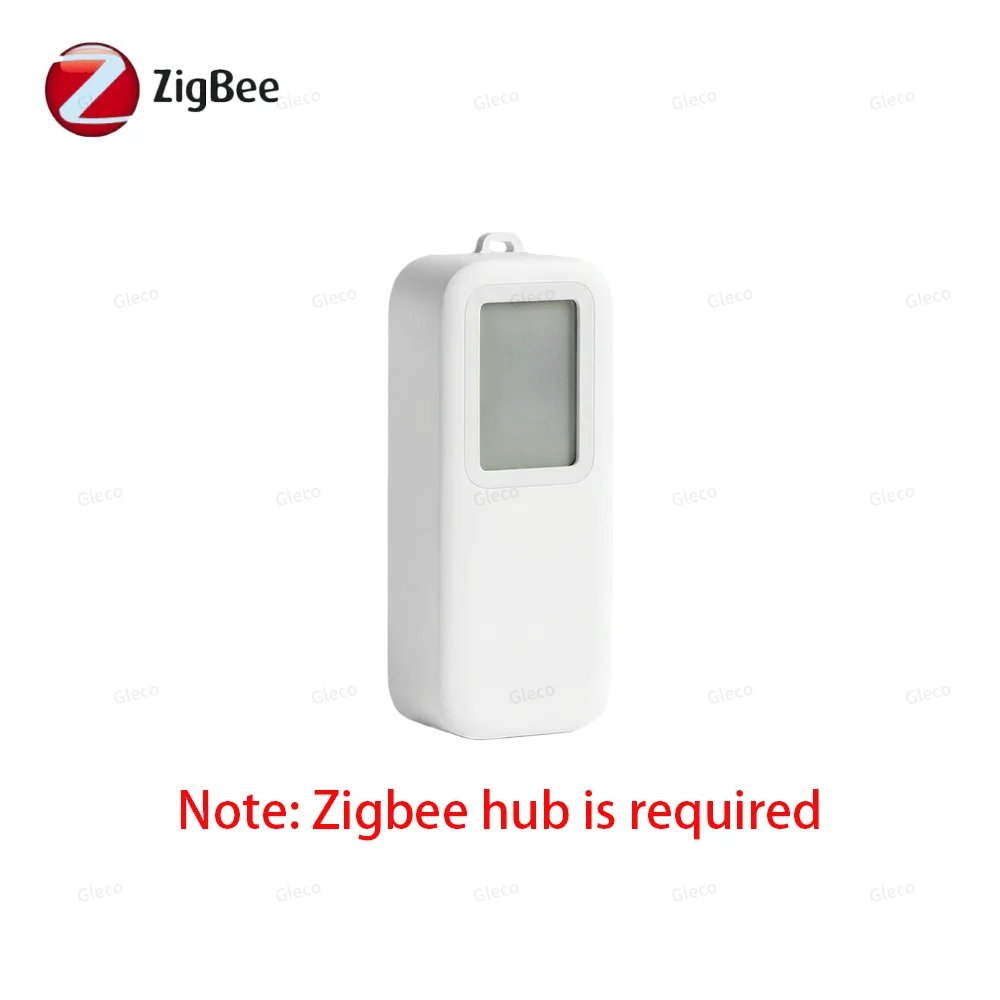 Zigbee 3.0 Temperatur- und Feuchtigkeitssensor, IP65 Wasserdicht, Tuya Smart Life Innen-/Außen-Smart-Home-Sensor, Zigbee-Gateway Erforderlich