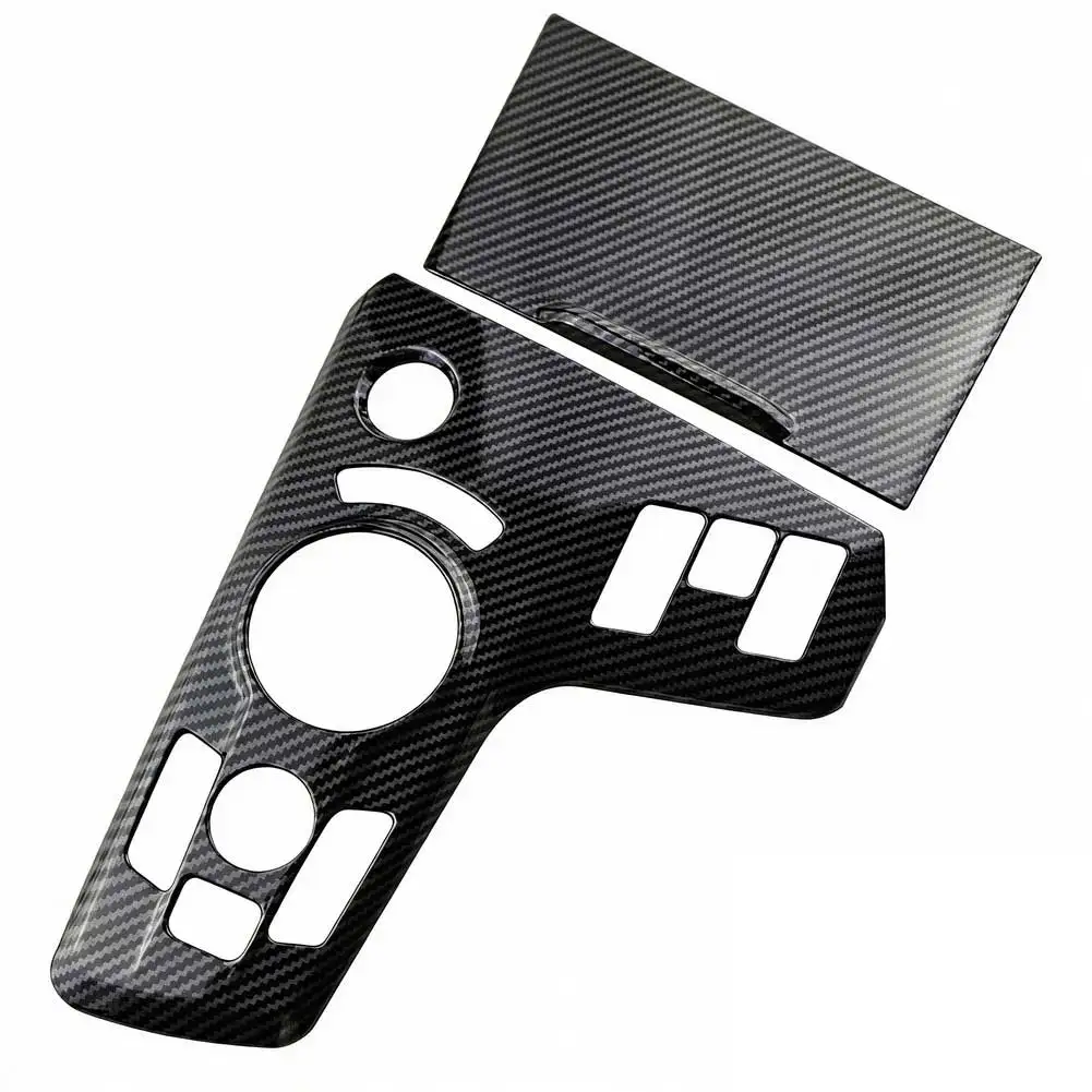 Interior Gear Shift Panel Cover for Kia For Sportage For NQ5 2022-2024 For Hybrid Carbon Fiber Console Accent Enhancement