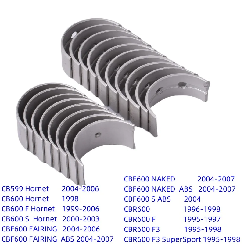 

31.5mm Connecting Rod 33mm Crankshaft Bearing For Honda CB600 F/S CB599 Hornet CBF600 FAIRING NAKED ABS CBR600 F F3 SUPERSPORT