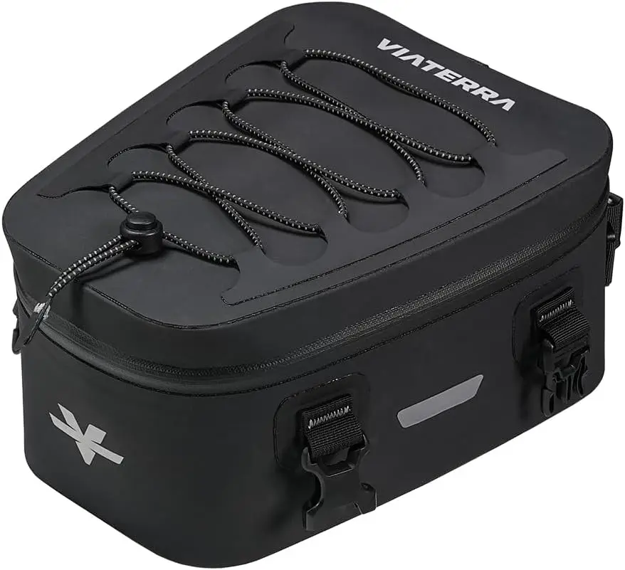 

100% Waterproof 6L Universal Motorcycle Seat Bag, No Rain Cover Needed