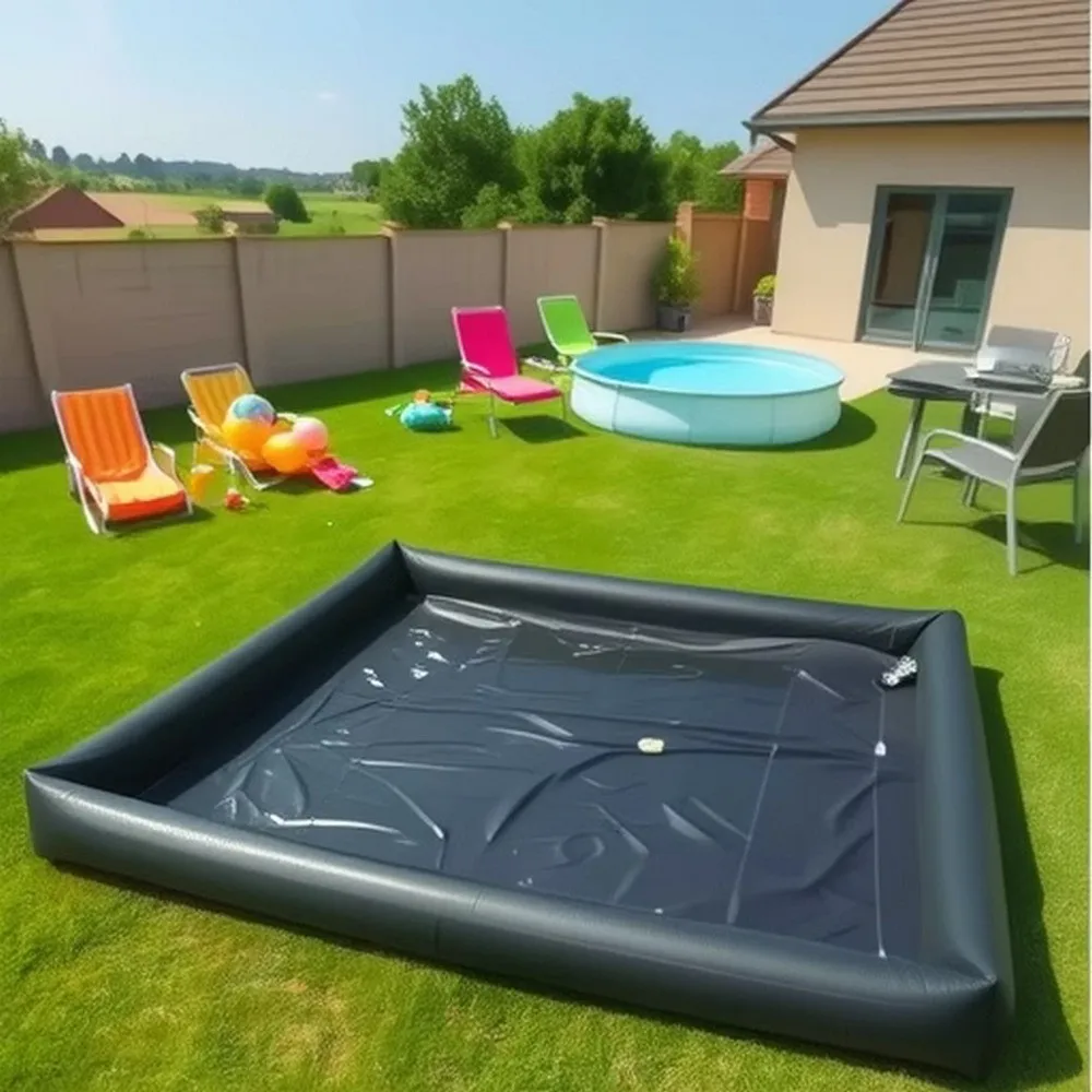 PVC Waterproof Spa Waterbed Mattress Protector Oil Massage Sex Fun Convenient to Carry Outdoor Inflatable Bed Adult Sex Toys - Image 2