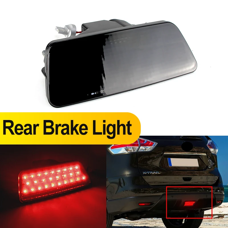 1PC For Nissan X-trail Murano 2015-2018 Juke 2011-2016 Rogue 2014-2018 High Position Rear Brake Lamp for Car External Stop Light