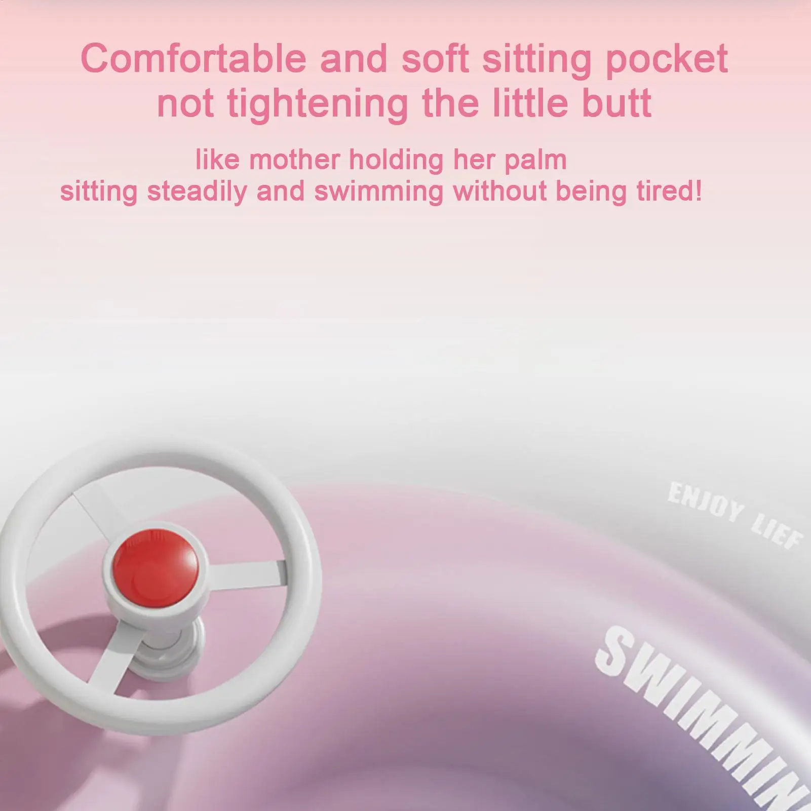 Canopy Float For Baby Sun Protection Baby Canopy Pool Float Ergonomic Backrest Design Floating Seat Toys For Girls Bath Boys