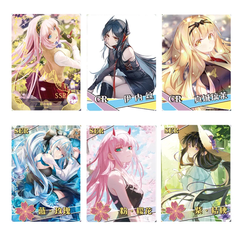 Little Frog Goddess Story Autumn Chapter Vol.17 4Box Trading Card Set Anime Girl Waifu Collectible Cards Hobby Game Toy For kids