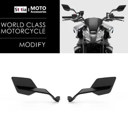 For YAMAHA MT03 MT07 MT09 MT09 MT10 SP ABS MT 07 Motorcycle Rearview Mirror Invisible Wing Adjustable Rotating Side View Mirror