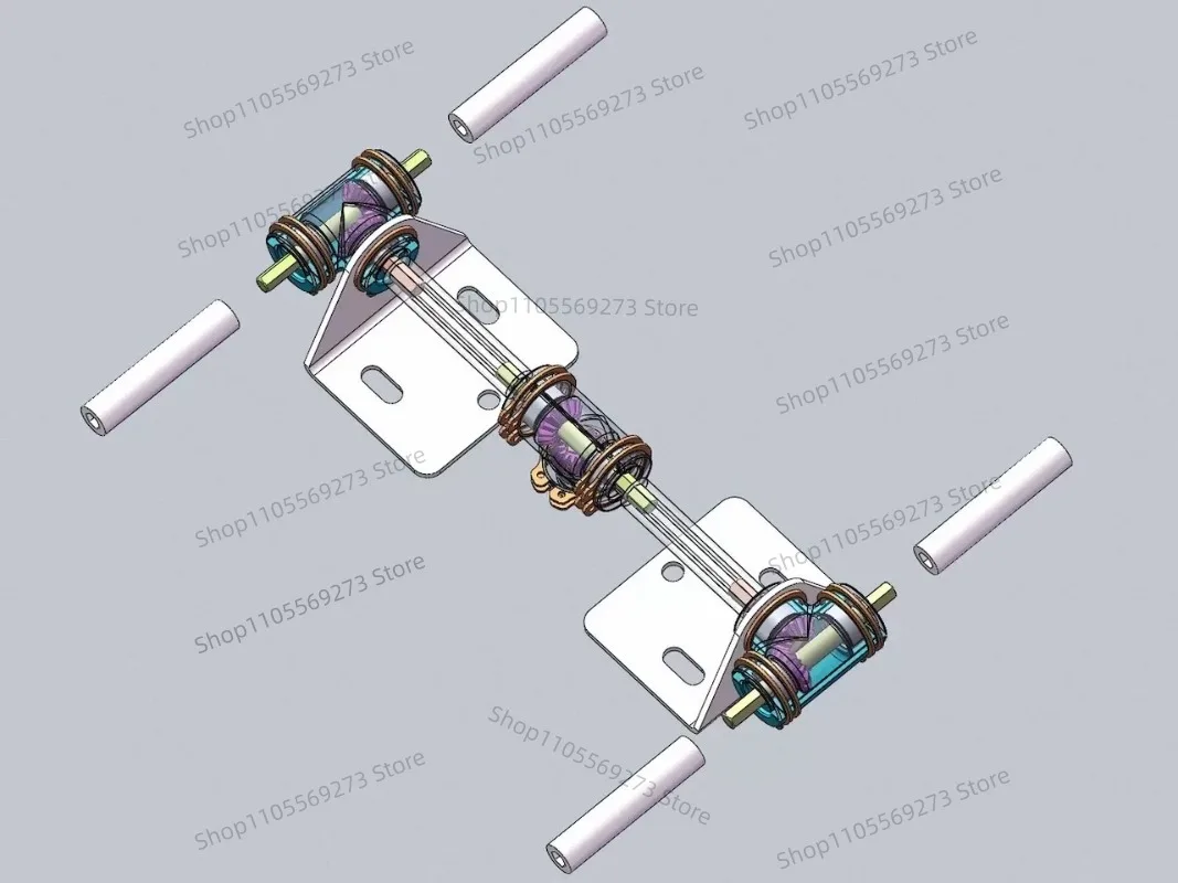 1M Silent Bevel Gearbox 2/3 Output Steering Gear 400N Torque 90-Degree Carbon Steel Shaft Ball Bearing for Mechanical Systems