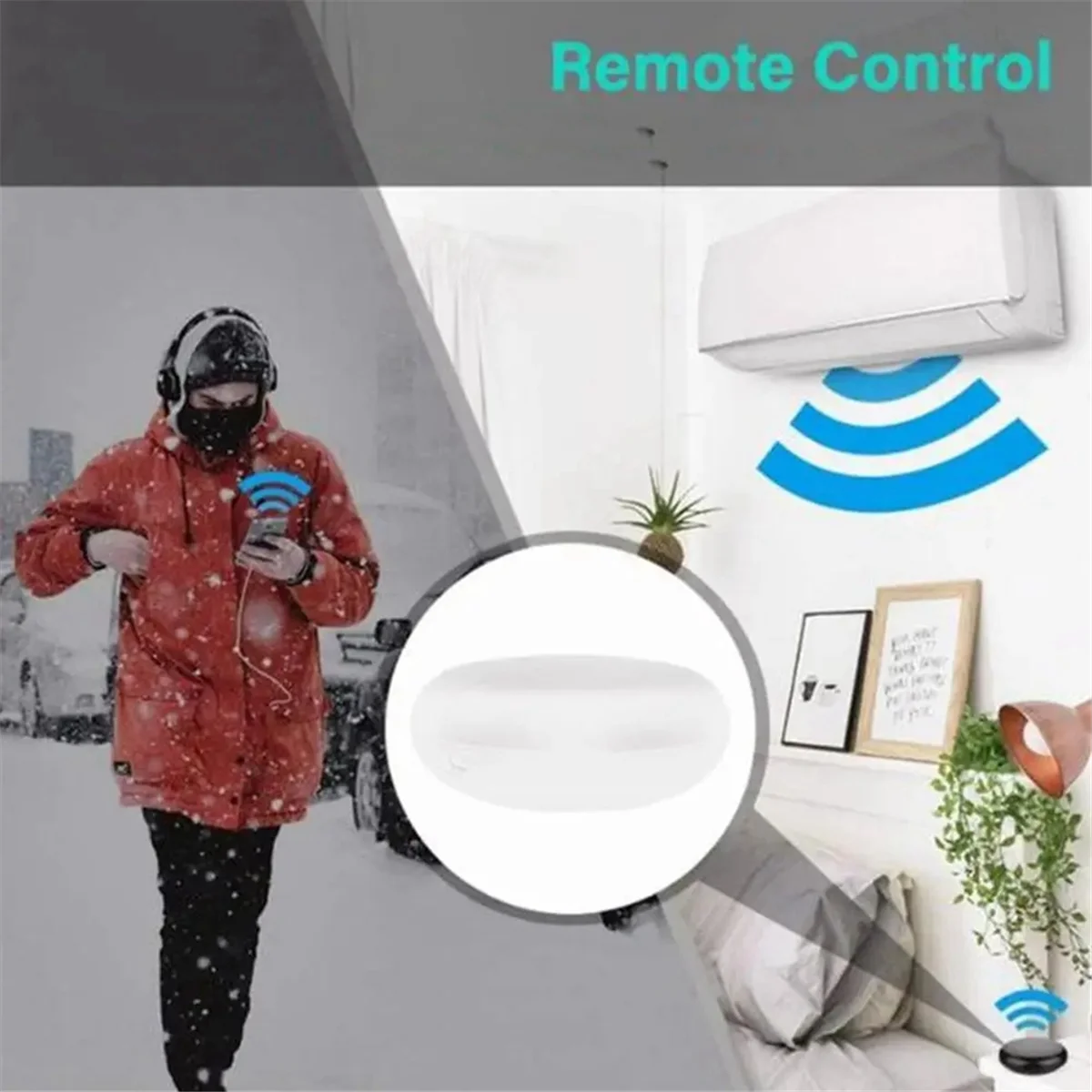 

Tuya Smart WiFi Universal IR Remote Control For TV Air Conditioner-ABRJ