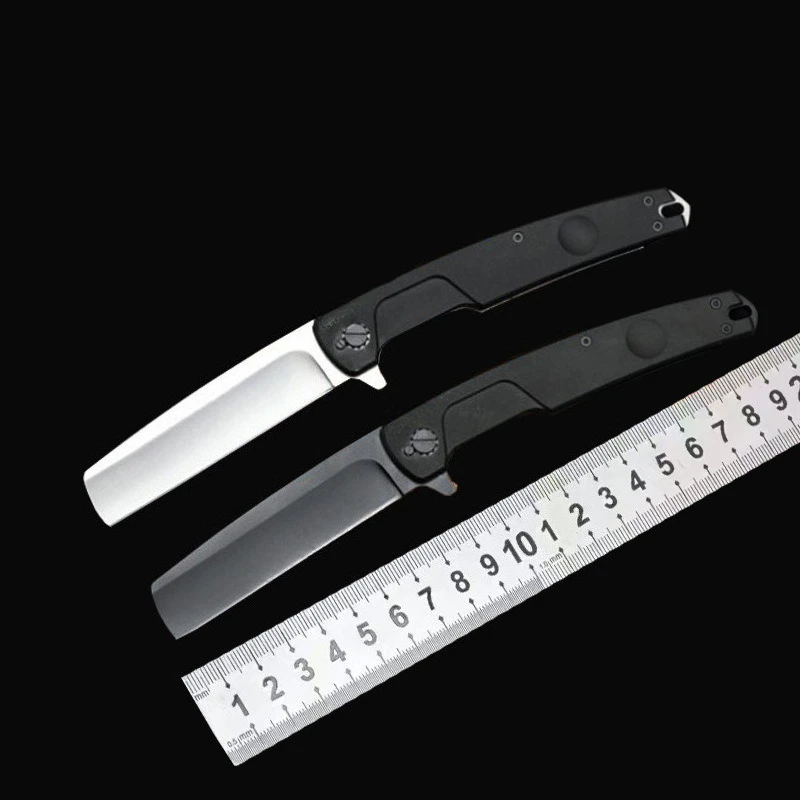 

New Outdoor Camping Folding Knife N690 Blade Aluminium Alloy Handle Pocket Survival Tactical Hunt Utility Knives CED Tools