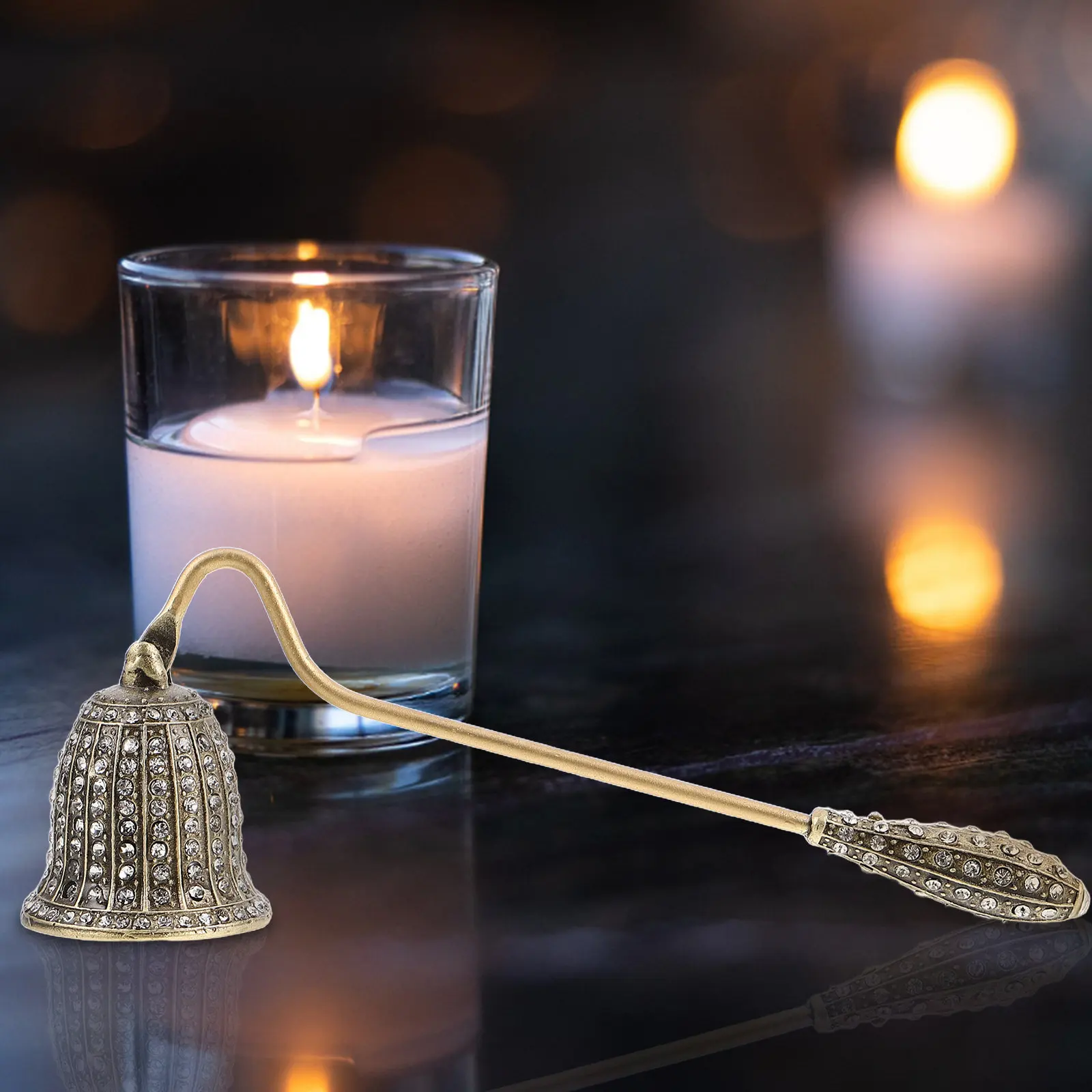 Extinguisher Home Snuffer Wick Flame Metal Handle Long Halloween Christmas Snuffer Anti Rust Anti Rust Metal Bedroom