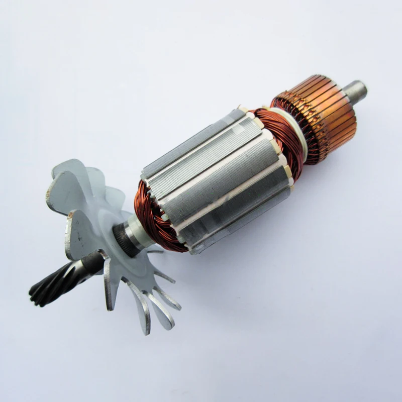 AC220-240V Suitable for Makita 255 Saw Aluminum Machine Rotor LS1030 LS1020 Power Tools 9 Teeth