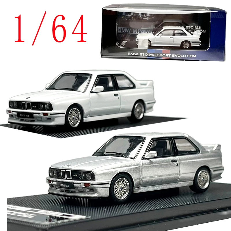 

Mortal Diecast 1/64 Scale BMW E30 M3 SPORT EVOLUTION Car Model Alloy BMW E30 M3 Car Model Gift Collection Ornament