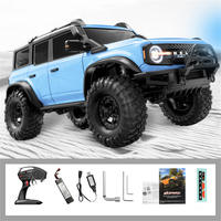 HB Toys RTR R1001/2/3 1/10 2.4G 4WD RC Car Full Proportional Rock Crawler LED Light 2 Speed Off-Road Climbing Truck Vehicles Mod