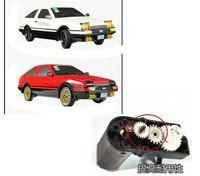 AE86 A86 1/18 RC car spare parts Upgraded modified metal motor gear reduction gears