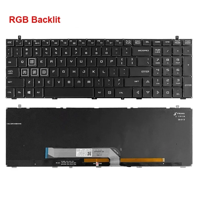 Nuevo teclado de repuesto para ordenador portátil Compatible con MACHENIKE T90 PLUS X3-S X8Ti-s X8 PRO T7-A P-760