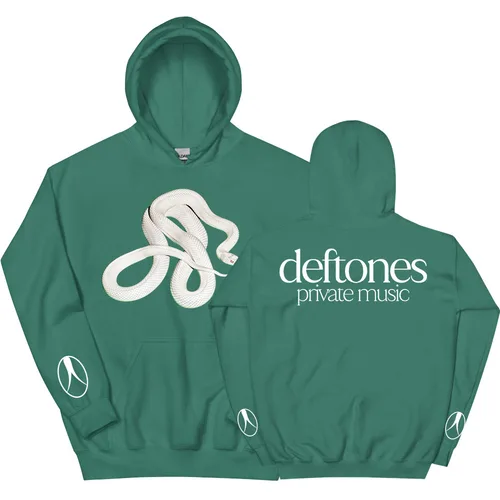Sudadera con capucha de serpiente de música privada, sudaderas gráficas de banda Deftones, jerséis informales de lana para otoño para hombre, ropa de calle Unisex de manga larga