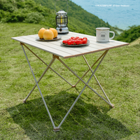 Ultralight Folding Camping Table Portable Outdoor Dinner Desk Picnic Barbecue Leisure Table Outdoors Storage Furniture Tables